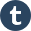 tumblr Updated navigation structure and new header